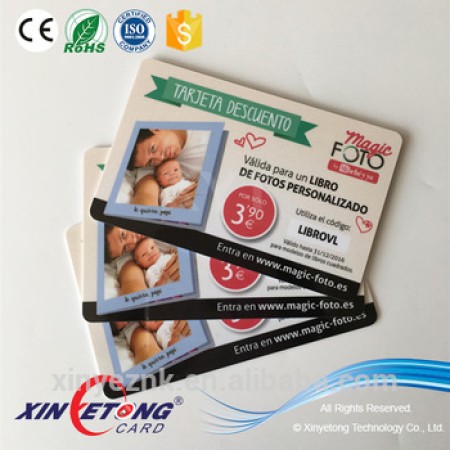 CR80 30Mil Plastic PVC Loyalty Cards Printable