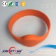 Dia55mm Round head Desfire-X Orange Blank Silicone Bracelets