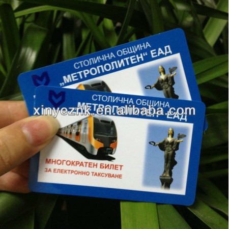public transportation RFID card