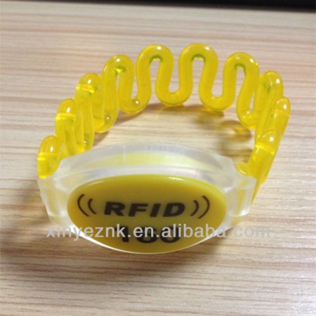 125KHZ Sauna Waterproof RFID Wristband / Bracelets