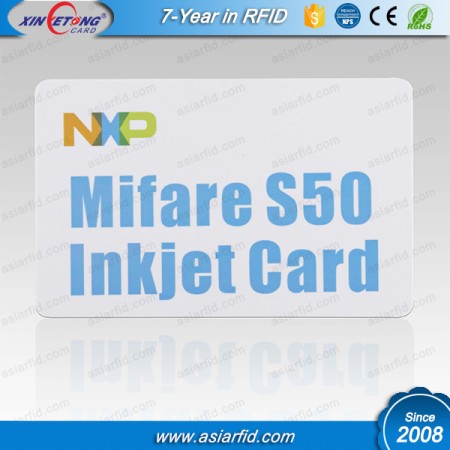 125khz MF S50 card Christmas card for promotion/MF S50 Plastic card