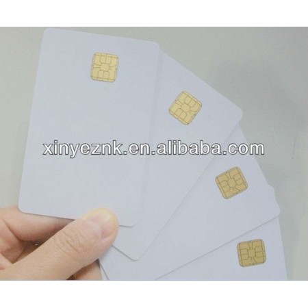 pvc blank SLE5542 chip card