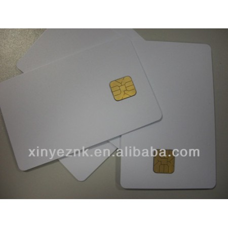 blank at24c contact ic chip card in guangdong