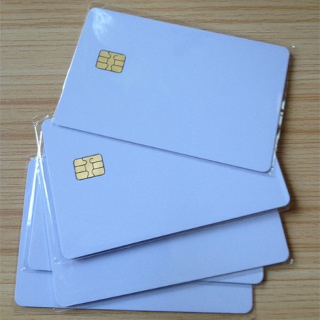 Printable / White ISSI 4442 Contact Smart Cards