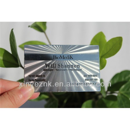 Stainless Steel Metal Business Cards Manufacturer