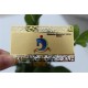 Custom LOGO Laser Black Stainless Steel Metal Card