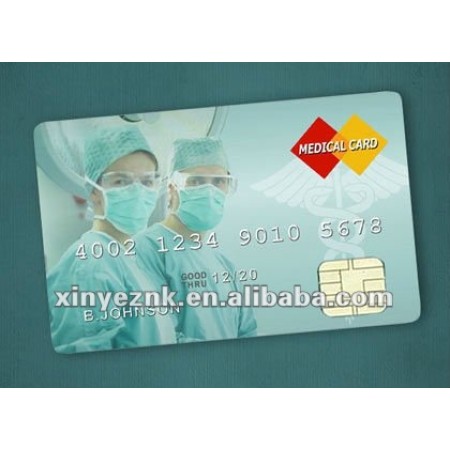 China contact smart IC card factory