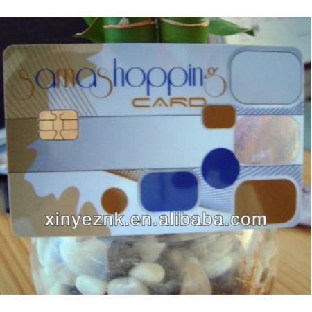 Plastic Smart Card with Contact IC Chip