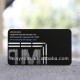 Metal business card