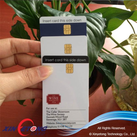 Prepaid Contact IC Card With Sle4442 / FM4442 Chip