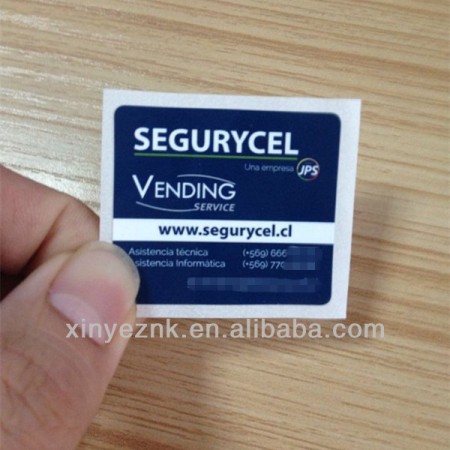 Low cost printable waterproof ntag203 NFC label for Contactless Payment