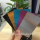 Aluminum business cards/Colorfull aluminum business card