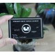 Black matte business card/business card metal