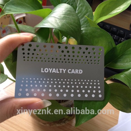 Customize Shape Stainless Steel Metal Business Card