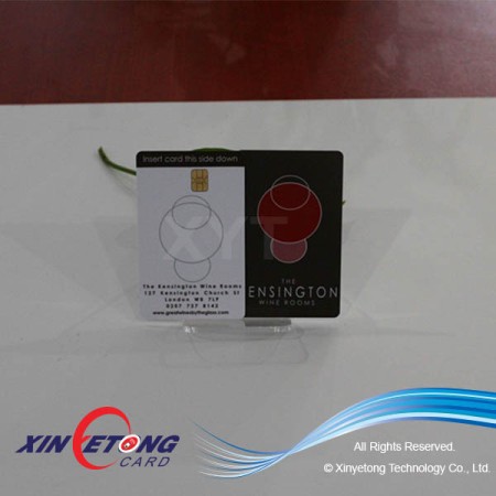 Contact IC Card For Hotel Key Card, Membership Management