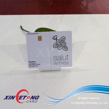 CMYK Offset Printing Contact IC Card With Sle5542 Chip