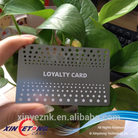 High Quality Standard Stainless Steel Metal Business Cards