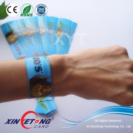 2016 One Time USE Paper Wristbands For Events 