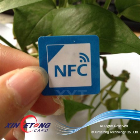 Logo Printed Ntag203 NFC Sticker For Payment