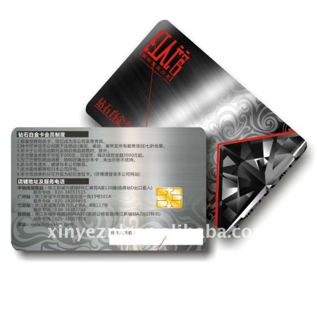 PVC Fudan Chip Contact Card
