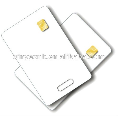 Blank Cards with chip outside