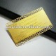 Gold/ Silver Metal business card
