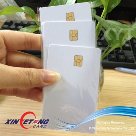 Blank FM4442 / Sle5542 Contact IC Cards