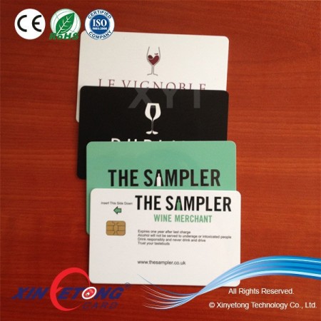 Offset Printing Sle5528 Contact IC Smart Cards