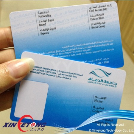 13.56MHZ DESFire EV1 4K (MF3ICD41) RFID Smart Card Printable