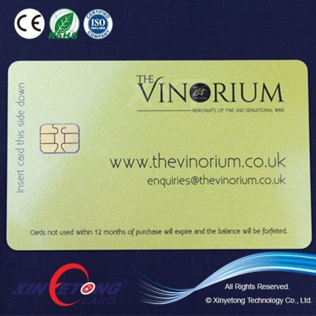 Contact IC card FM4442 chip for id card 