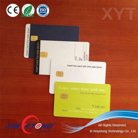 CMYK Offset Printing Sle5542 Smart IC Cards