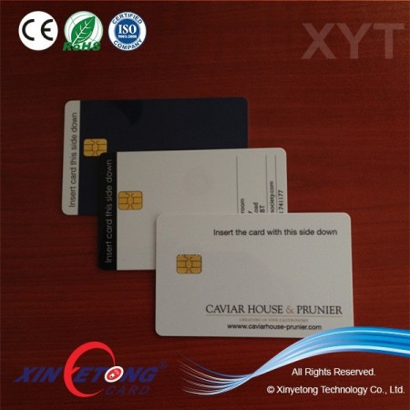 FM4442 Chip Plastic Contact Hotel IC Cards