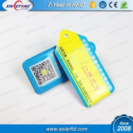 PVC+Epoxy material EM4200 125khz RFID epoxy tags