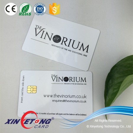 Printed FM4442 Compatible Contact IC Cards