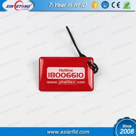 125KHz TK4100 Custom shape RFID Epoxy Tag