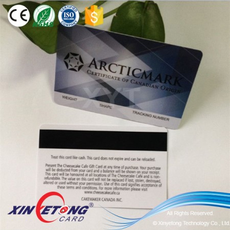 RFID MF DESFire EV1 2K Smart Card ISO14443A With Hico Magnetic Stripe