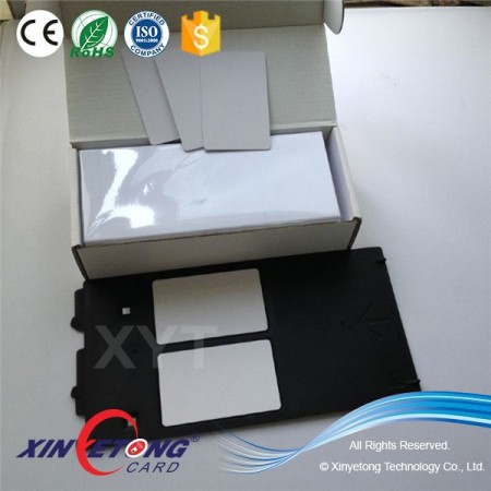 13.56MHZ MF Classic 1K RFID Inkjet IC Card For Access Control