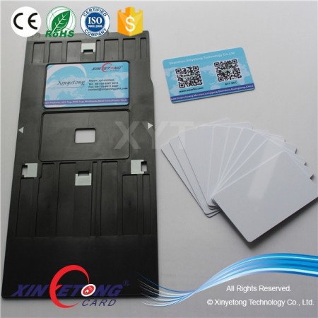 125KHZ TK4100 Inkjet Coating Card For Access Control