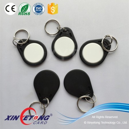 125KHZ R/W EM4450 Chip RFID Keyfob for Door Access Control