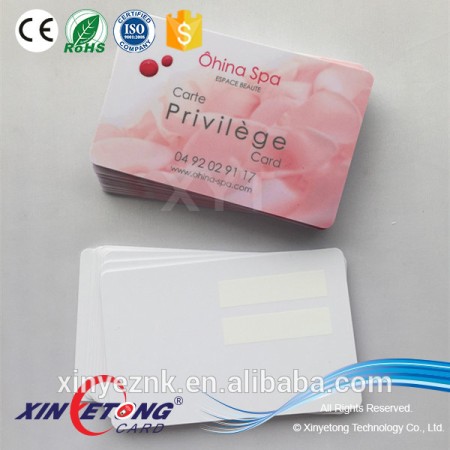 China manufacturer Produced Business Used Plastic PVC Inkjet Name Cards