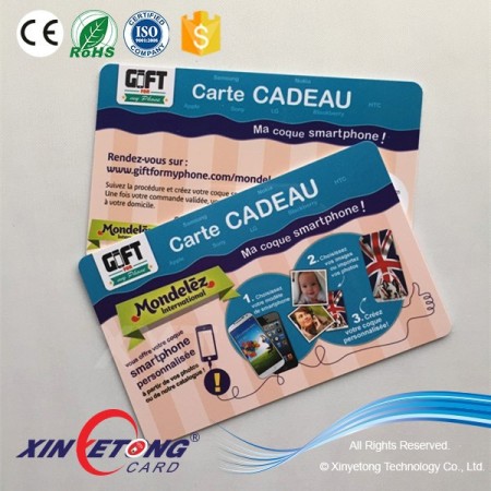 Free design and sample/ CR80 Discount PVC card