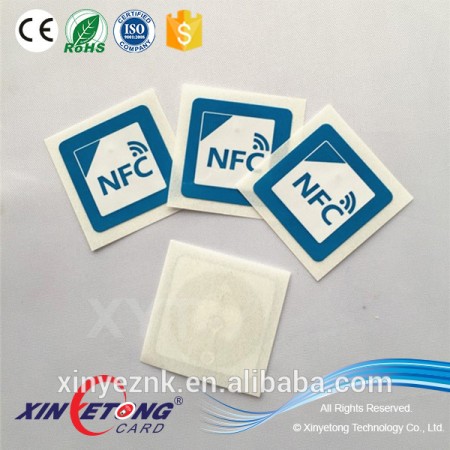 HF RFID/NFC tags for mobile payment in china