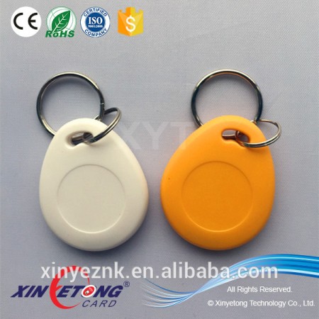 13.56khz electronic device used for Access Control RFID ABS Material keyfobs