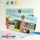 2016 Delicated CR80 Customized printable Plastic Gift PVC cards