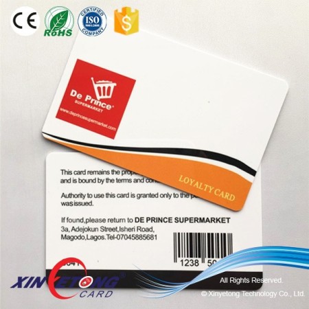 Free design and sample/ CR80 PVC card/ library barcode card