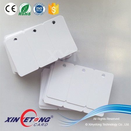 85.5x54mm Inkjet White PVC Card