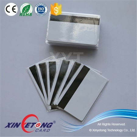 White Hi-Co 2750oe) Magstripe Card with Sig Panel