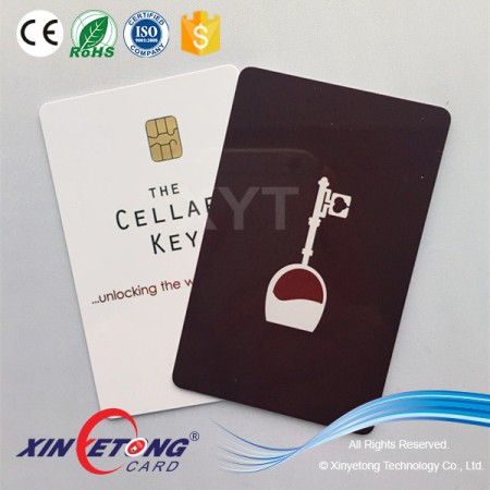 Hotel VIP SEL4442 1K bit chip read/write data contact IC card