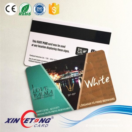 F08chip Megnetic Strip Card for public transport