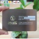 Metal card with Magnetic Stripe metal card luxury metal card